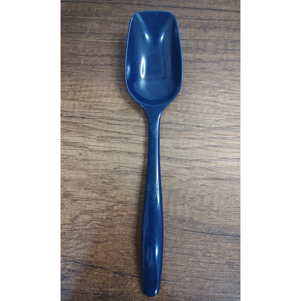 Hutzler Blue Serving Spoon #518 Melamine  Spoon Wear U116
